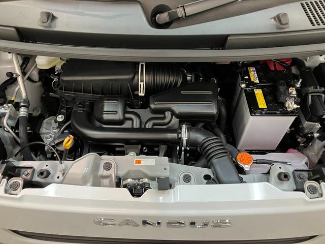 ムーヴキャンバスストライプスＧ　９型ディスプレイオーディオ　届出済未使用車衝突被害軽減ブレーキ　コーナーセンサー　９型ディスプレイオーディオ　フルセグ　Ｂｌｕｅｔｏｏｔｈ　ＵＳＢ　バックカメラ　両側電動スライドドア　前席シートヒーター　ＬＥＤ　ワイヤレス充電器　エコアイドル（滋賀県）の中古車