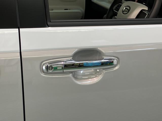 ムーヴキャンバスストライプスＧ　９型ディスプレイオーディオ　届出済未使用車衝突被害軽減ブレーキ　コーナーセンサー　９型ディスプレイオーディオ　フルセグ　Ｂｌｕｅｔｏｏｔｈ　ＵＳＢ　バックカメラ　両側電動スライドドア　前席シートヒーター　ＬＥＤ　ワイヤレス充電器　エコアイドル（滋賀県）の中古車