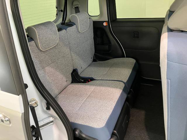 ムーヴキャンバスストライプスＧ　９型ディスプレイオーディオ　届出済未使用車衝突被害軽減ブレーキ　コーナーセンサー　９型ディスプレイオーディオ　フルセグ　Ｂｌｕｅｔｏｏｔｈ　ＵＳＢ　バックカメラ　両側電動スライドドア　前席シートヒーター　ＬＥＤ　ワイヤレス充電器　エコアイドル（滋賀県）の中古車