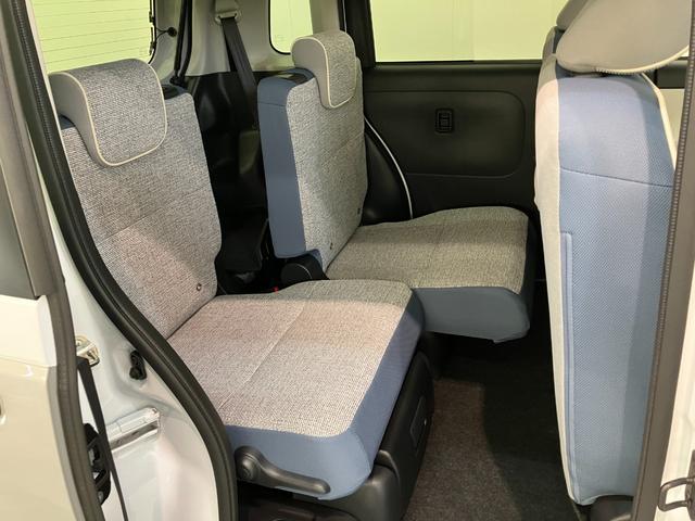 ムーヴキャンバスストライプスＧ　９型ディスプレイオーディオ　届出済未使用車衝突被害軽減ブレーキ　コーナーセンサー　９型ディスプレイオーディオ　フルセグ　Ｂｌｕｅｔｏｏｔｈ　ＵＳＢ　バックカメラ　両側電動スライドドア　前席シートヒーター　ＬＥＤ　ワイヤレス充電器　エコアイドル（滋賀県）の中古車