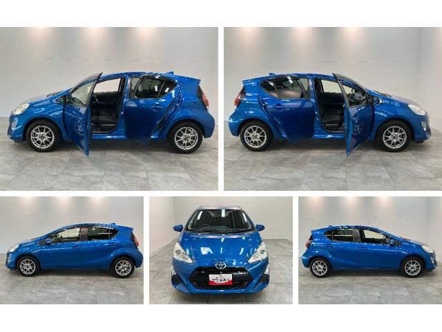 アクアS フルセグナビ バックカメラ スマートキー 車検整備付フルセグナビ DVD再生 Bluetooth バックカメラ ETC オートライト オートエアコン スマートキー マニュアルレベリング 電動格納式ミラー ハイブリッド車 タイヤ4本新品交換済み(滋賀県)の中古車