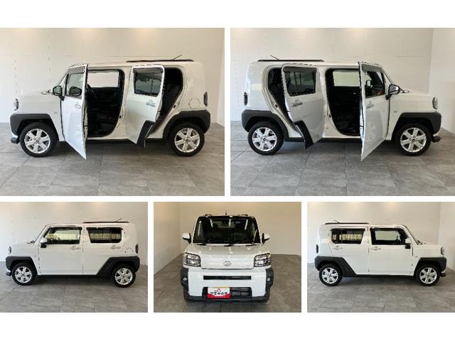 タフトG 10型フルセグナビ 前後ドラレコ Bカメラ LED衝突被害軽減ブレーキ コーナーセンサー 10型フルセグナビ DVD Bluetooth USB バックカメラ 前後ドラレコ 前席シートヒーター 電動パーキング LED オートライト スマートキー(滋賀県)の中古車