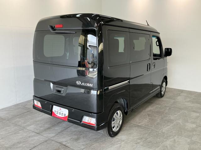 アトレーＲＳ　ターボ　４ＷＤ　レーダークルコン　届出済未使用車衝突被害軽減ブレーキ　コーナーセンサー　４ＷＤ　ターボ　バックカメラ（ナビ装着時用）　両側電動スライドドア　ＬＥＤ　オートライト　レーダクルーズコントロール　オートエアコン　スマートキー　エコアイドル（滋賀県）の中古車