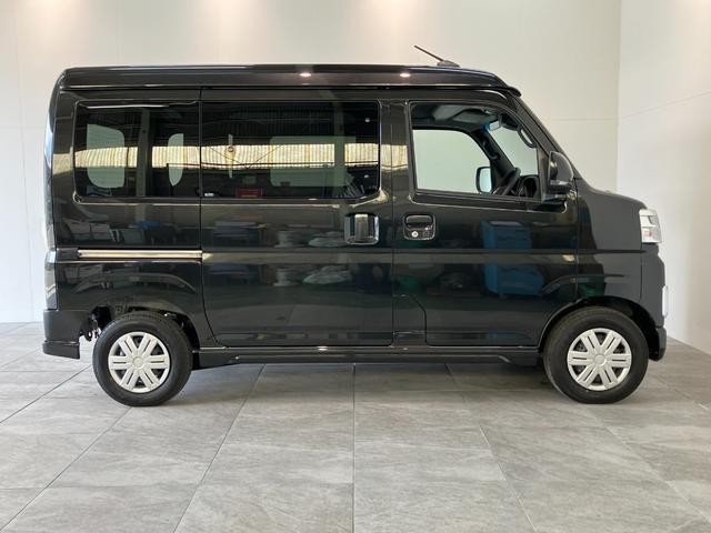 アトレーＲＳ　ターボ　４ＷＤ　レーダークルコン　届出済未使用車衝突被害軽減ブレーキ　コーナーセンサー　４ＷＤ　ターボ　バックカメラ（ナビ装着時用）　両側電動スライドドア　ＬＥＤ　オートライト　レーダクルーズコントロール　オートエアコン　スマートキー　エコアイドル（滋賀県）の中古車