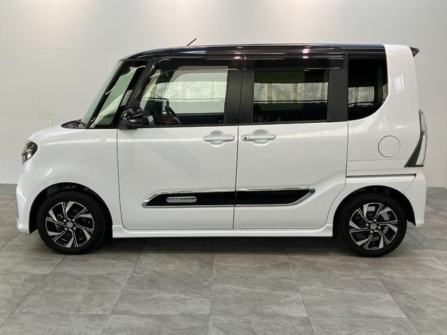 タントカスタムＸ　９インチフルセグナビ　バックカメラ　前後ドラレコ衝突被害軽減ブレーキ　コーナーセンサー　９インチフルセグナビ　Ｂｌｕｅｔｏｏｔｈ　ＤＶＤ再生　ＵＳＢ　バックカメラ　前後ドラレコ　ＥＴＣ　両側電動スライドドア　前席シートヒーター　ＬＥＤ　エコアイドル（滋賀県）の中古車