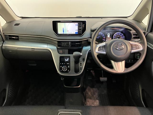 ムーヴカスタム　Ｘ　ＳＡ２　ワンセグナビ　Ｂカメラ　車検整備付衝突被害軽減ブレーキ　ワンセグナビ　ＵＳＢ　バックカメラ　ＬＥＤ　オートライト　オートエアコン　スマートキー　電動格納式ミラー　エコアイドル（滋賀県）の中古車