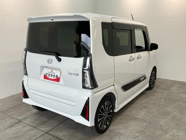 タントカスタムＲＳ　ターボ　フルセグナビ　クルコン　パノラマカメラ衝突被害軽減ブレーキ　コーナーセンサー　フルセグナビ　Ｂｌｕｅｔｏｏｔｈ　ＤＶＤ　ＵＳＢ　パノラマカメラ　ＥＴＣ　両側電動スライドドア　前席シートヒーター　ＬＥＤ　レーダークルーズコントロール（滋賀県）の中古車