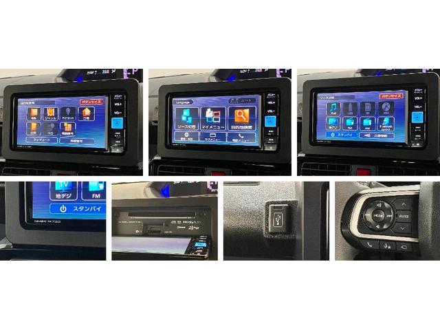 タントカスタムＲＳ　ターボ　フルセグナビ　クルコン　パノラマカメラ衝突被害軽減ブレーキ　コーナーセンサー　フルセグナビ　Ｂｌｕｅｔｏｏｔｈ　ＤＶＤ　ＵＳＢ　パノラマカメラ　ＥＴＣ　両側電動スライドドア　前席シートヒーター　ＬＥＤ　レーダークルーズコントロール（滋賀県）の中古車