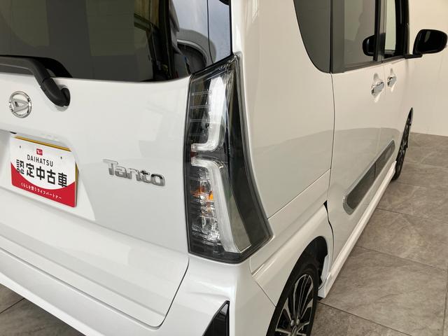 タントカスタムＲＳ　ターボ　フルセグナビ　クルコン　パノラマカメラ衝突被害軽減ブレーキ　コーナーセンサー　フルセグナビ　Ｂｌｕｅｔｏｏｔｈ　ＤＶＤ　ＵＳＢ　パノラマカメラ　ＥＴＣ　両側電動スライドドア　前席シートヒーター　ＬＥＤ　レーダークルーズコントロール（滋賀県）の中古車