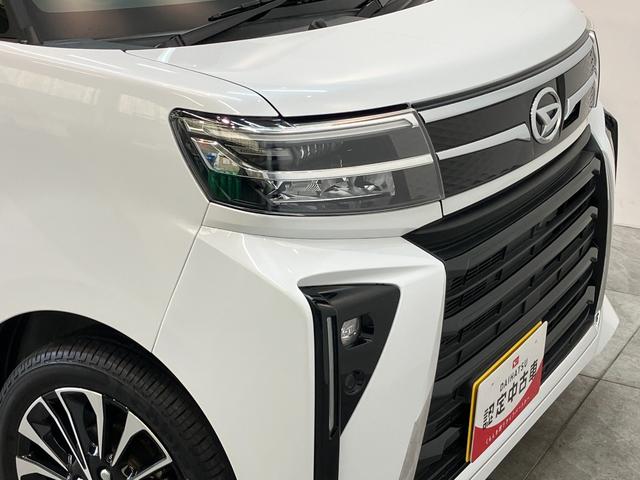 タントカスタムＲＳ　ターボ　フルセグナビ　クルコン　パノラマカメラ衝突被害軽減ブレーキ　コーナーセンサー　フルセグナビ　Ｂｌｕｅｔｏｏｔｈ　ＤＶＤ　ＵＳＢ　パノラマカメラ　ＥＴＣ　両側電動スライドドア　前席シートヒーター　ＬＥＤ　レーダークルーズコントロール（滋賀県）の中古車