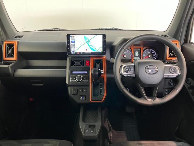 タフトＧターボ　４ＷＤ　９型ナビ　バックカメラ　前後ドラレコ衝突被害軽減ブレーキ　コーナーセンサー　オプションアルミ　９型フルセグナビ　ＤＶＤ　Ｂｌｕｅｔｏｏｔｈ　ＵＳＢ　バックカメラ　前後ドラレコ　ＥＴＣ　前席シートヒーター　ＬＥＤ　レーダークルコン　４ＷＤ（滋賀県）の中古車