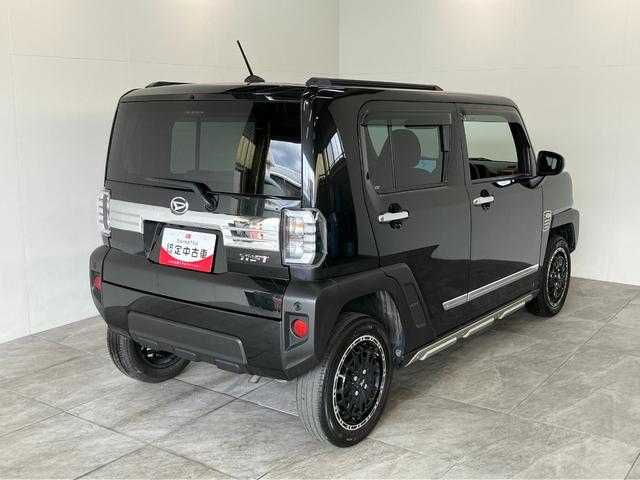 タフトＧターボ　４ＷＤ　９型ナビ　バックカメラ　前後ドラレコ衝突被害軽減ブレーキ　コーナーセンサー　オプションアルミ　９型フルセグナビ　ＤＶＤ　Ｂｌｕｅｔｏｏｔｈ　ＵＳＢ　バックカメラ　前後ドラレコ　ＥＴＣ　前席シートヒーター　ＬＥＤ　レーダークルコン　４ＷＤ（滋賀県）の中古車