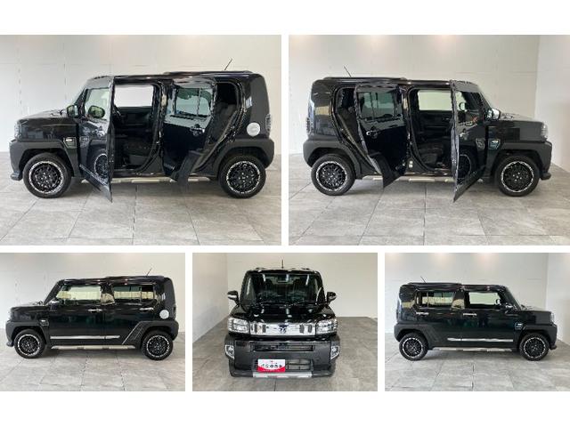 タフトＧターボ　４ＷＤ　９型ナビ　バックカメラ　前後ドラレコ衝突被害軽減ブレーキ　コーナーセンサー　オプションアルミ　９型フルセグナビ　ＤＶＤ　Ｂｌｕｅｔｏｏｔｈ　ＵＳＢ　バックカメラ　前後ドラレコ　ＥＴＣ　前席シートヒーター　ＬＥＤ　レーダークルコン　４ＷＤ（滋賀県）の中古車