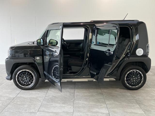 タフトＧターボ　４ＷＤ　９型ナビ　バックカメラ　前後ドラレコ衝突被害軽減ブレーキ　コーナーセンサー　オプションアルミ　９型フルセグナビ　ＤＶＤ　Ｂｌｕｅｔｏｏｔｈ　ＵＳＢ　バックカメラ　前後ドラレコ　ＥＴＣ　前席シートヒーター　ＬＥＤ　レーダークルコン　４ＷＤ（滋賀県）の中古車