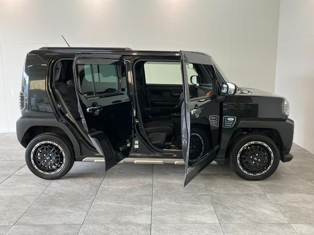 タフトＧターボ　４ＷＤ　９型ナビ　バックカメラ　前後ドラレコ衝突被害軽減ブレーキ　コーナーセンサー　オプションアルミ　９型フルセグナビ　ＤＶＤ　Ｂｌｕｅｔｏｏｔｈ　ＵＳＢ　バックカメラ　前後ドラレコ　ＥＴＣ　前席シートヒーター　ＬＥＤ　レーダークルコン　４ＷＤ（滋賀県）の中古車