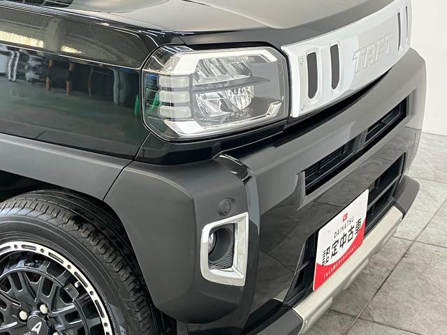 タフトＧターボ　４ＷＤ　９型ナビ　バックカメラ　前後ドラレコ衝突被害軽減ブレーキ　コーナーセンサー　オプションアルミ　９型フルセグナビ　ＤＶＤ　Ｂｌｕｅｔｏｏｔｈ　ＵＳＢ　バックカメラ　前後ドラレコ　ＥＴＣ　前席シートヒーター　ＬＥＤ　レーダークルコン　４ＷＤ（滋賀県）の中古車