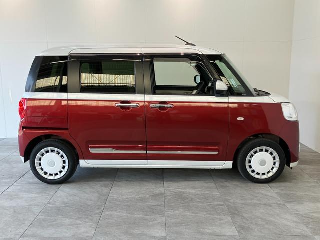 ムーヴキャンバスストライプスＧ　フルセグナビ　バックカメラ　前後ドラレコ衝突被害軽減ブレーキ　コーナーセンサー　フルセグナビ　ＤＶＤ再生　Ｂｌｕｅｔｏｏｔｈ　ＵＳＢ　バックカメラ　前後ドラレコ　両側電動スライドドア　ＬＥＤ　前席シートヒーター　オートエアコン　エコアイドル（滋賀県）の中古車