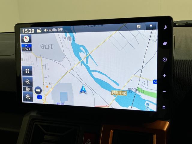 タフトＧ　１０型ナビ　バックカメラ　前後ドラレコ　届出済未使用車衝突被害軽減ブレーキ　コーナーセンサー　１０型フルセグナビ　ＤＶＤ　Ｂｌｕｅｔｏｏｔｈ　ＵＳＢ　バックカメラ　前後ドラレコ　前席シートヒーター　ＬＥＤ　レーダークルーズコントロール　エコアイドル（滋賀県）の中古車