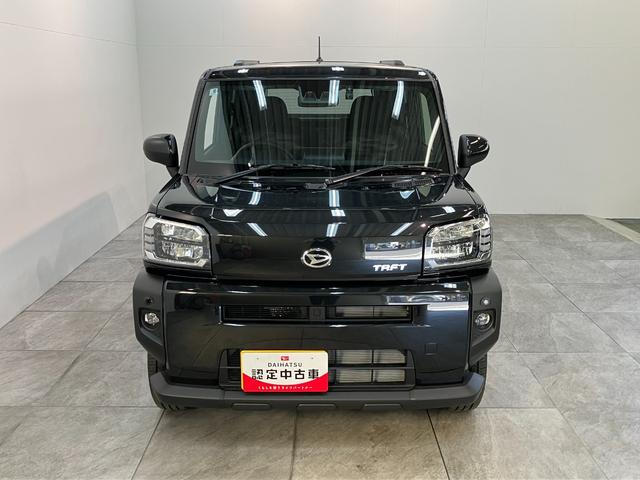 タフトＧ　１０型ナビ　バックカメラ　前後ドラレコ　届出済未使用車衝突被害軽減ブレーキ　コーナーセンサー　１０型フルセグナビ　ＤＶＤ　Ｂｌｕｅｔｏｏｔｈ　ＵＳＢ　バックカメラ　前後ドラレコ　前席シートヒーター　ＬＥＤ　レーダークルーズコントロール　エコアイドル（滋賀県）の中古車