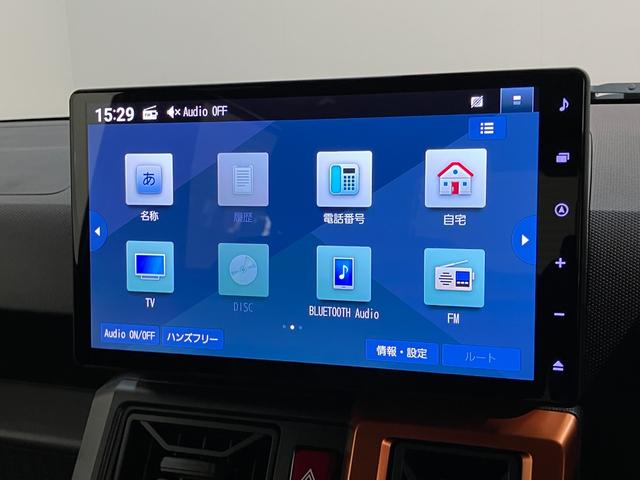 タフトＧ　１０型ナビ　バックカメラ　前後ドラレコ　届出済未使用車衝突被害軽減ブレーキ　コーナーセンサー　１０型フルセグナビ　ＤＶＤ　Ｂｌｕｅｔｏｏｔｈ　ＵＳＢ　バックカメラ　前後ドラレコ　前席シートヒーター　ＬＥＤ　レーダークルーズコントロール　エコアイドル（滋賀県）の中古車