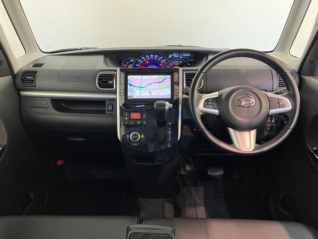 タントカスタムＲＳトップエディションＶＳ　ＳＡ３　ターボ　８型ナビ衝突被害軽減ブレーキ　８型フルセグナビ　Ｂｌｕｅｔｏｏｔｈ　ＤＶＤ再生　ＵＳＢ　パノラマカメラ　ドラレコ　両側電動スライドドア　シートヒーター　ＬＥＤ　オートライト　オートエアコン　スマートキー（滋賀県）の中古車