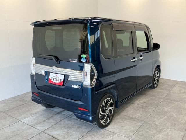 タントカスタムＲＳトップエディションＶＳ　ＳＡ３　ターボ　８型ナビ衝突被害軽減ブレーキ　８型フルセグナビ　Ｂｌｕｅｔｏｏｔｈ　ＤＶＤ再生　ＵＳＢ　パノラマカメラ　ドラレコ　両側電動スライドドア　シートヒーター　ＬＥＤ　オートライト　オートエアコン　スマートキー（滋賀県）の中古車