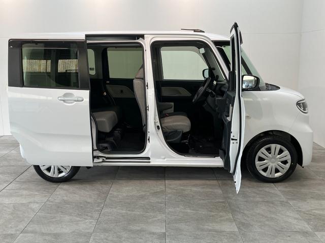 タントウェルカムターンシートＸ　９型Ｄ．Ａ　駐車支援システム衝突被害軽減ブレーキ　コーナーセンサー　ディスプレイオーディオ　フルセグ　Ｂｌｕｅｔｏｏｔｈ　ＵＳＢ　パノラマカメラ　左側電動スライドドア　前席シートヒーター　ＬＥＤ　駐車支援システム　エコアイドル（滋賀県）の中古車