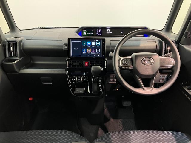 タントカスタムＸ　９型ディスプレイオーディオ　駐車支援システム衝突被害軽減ブレーキ　コーナーセンサー　９型ディスプレイオーディオ　フルセグ　Ｂｌｕｅｔｏｏｔｈ　ＵＳＢ　パノラマカメラ　前後ドラレコ　両側電動スライドドア　前席シートヒーター　駐車支援システム（滋賀県）の中古車