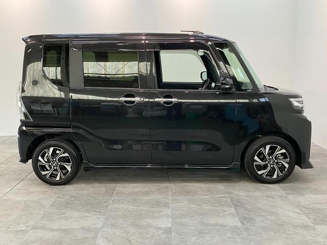 タントカスタムＸ　９型ディスプレイオーディオ　駐車支援システム衝突被害軽減ブレーキ　コーナーセンサー　９型ディスプレイオーディオ　フルセグ　Ｂｌｕｅｔｏｏｔｈ　ＵＳＢ　パノラマカメラ　前後ドラレコ　両側電動スライドドア　前席シートヒーター　駐車支援システム（滋賀県）の中古車