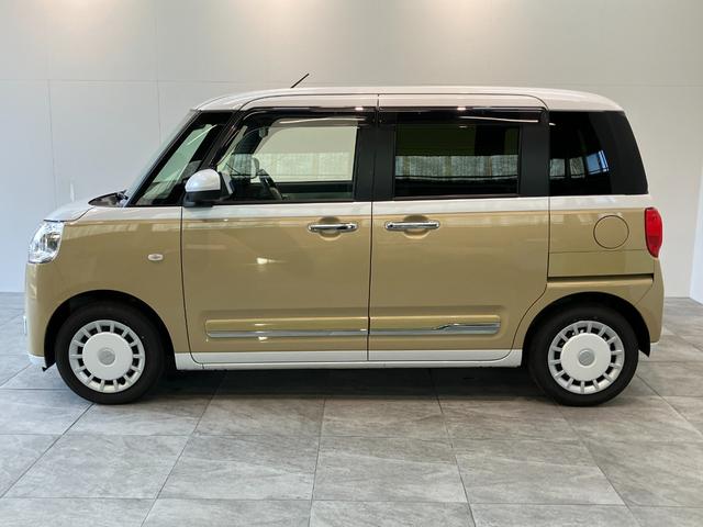 ムーヴキャンバスストライプスＧ　１０型ナビ　前後ドラレコ　バックカメラ衝突被害軽減ブレーキ　コーナーセンサー　１０型フルセグナビ　ＤＶＤ再生　Ｂｌｕｅｔｏｏｔｈ　ＵＳＢ　バックカメラ　前後ドラレコ　両側電動スライドドア　ＬＥＤ　前席シートヒーター　エコアイドル（滋賀県）の中古車