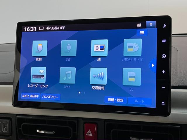 ムーヴキャンバスストライプスＧ　１０型ナビ　前後ドラレコ　バックカメラ衝突被害軽減ブレーキ　コーナーセンサー　１０型フルセグナビ　ＤＶＤ再生　Ｂｌｕｅｔｏｏｔｈ　ＵＳＢ　バックカメラ　前後ドラレコ　両側電動スライドドア　ＬＥＤ　前席シートヒーター　エコアイドル（滋賀県）の中古車