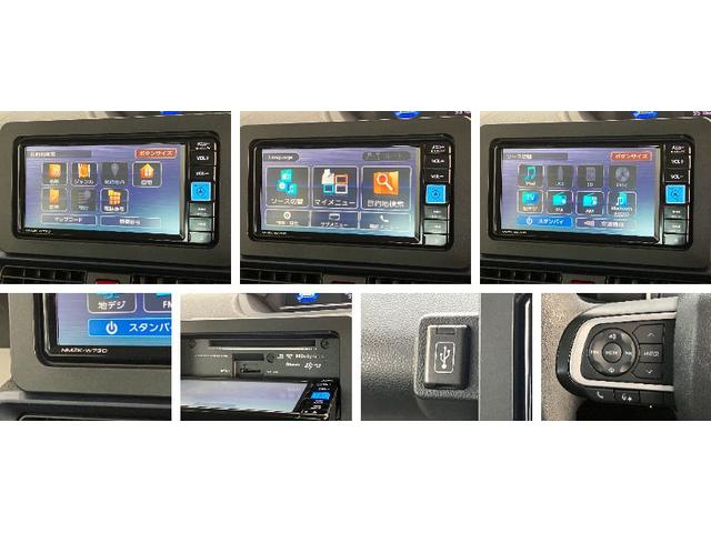 タントＸ　フルセグナビ　バックカメラ　左側電動スライドドア衝突被害軽減ブレーキ　コーナーセンサー　フルセグナビ　Ｂｌｕｅｔｏｏｔｈ　ＤＶＤ再生　ＵＳＢ　バックカメラ　左側電動スライドドア　前席シートヒーター　ＬＥＤ　オートライト　スマートキー　エコアイドル（滋賀県）の中古車