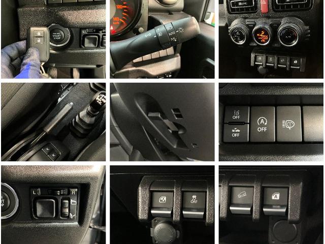 ジムニーＸＣ　５ＭＴ　ターボ　ディスプレイオーディオ　Ｒ／Ｔタイヤ衝突被害軽減ブレーキ　ディスプレイオーディオ　ＤＶＤ　Ｂｌｕｅｔｏｏｔｈ　ＵＳＢ　シートヒーター　クルーズコントロール　ダウンヒルアシストコントロール　スマートキー　ホワイトレターＲ／Ｔタイヤ（滋賀県）の中古車