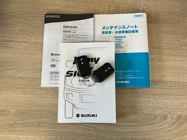 ジムニーＸＣ　５ＭＴ　ターボ　ディスプレイオーディオ　Ｒ／Ｔタイヤ衝突被害軽減ブレーキ　ディスプレイオーディオ　ＤＶＤ　Ｂｌｕｅｔｏｏｔｈ　ＵＳＢ　シートヒーター　クルーズコントロール　ダウンヒルアシストコントロール　スマートキー　ホワイトレターＲ／Ｔタイヤ（滋賀県）の中古車
