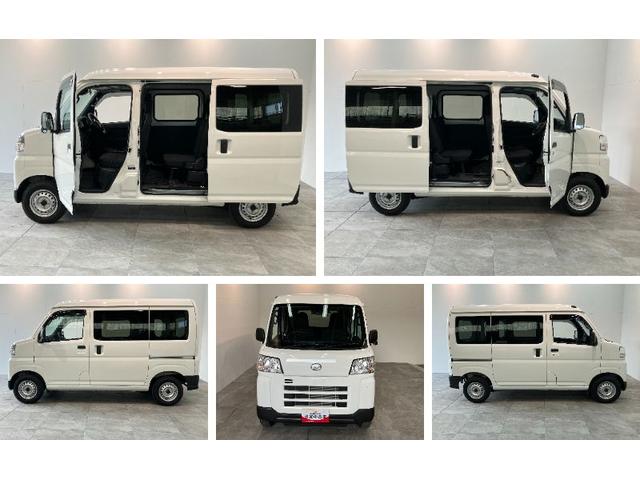 ハイゼットカーゴＤＸ　４ＷＤ　キーレス　前席パワーウインドウ　ドラレコ衝突被害軽減ブレーキ　スマアシ　コーナーセンサー　前席パワーウインドウ　ＡＭ／ＦＭステレオ　ドラレコ　両側スライドドア　パートタイム４ＷＤ　オートライト　マニュアルレベリング　キーレス　ＣＶＴ車（滋賀県）の中古車