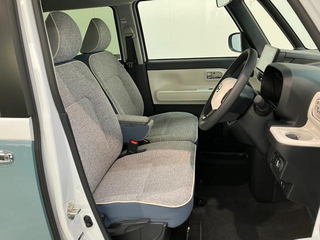 ムーヴキャンバスストライプスＧ　９型ディスプレイオーディオ　届出済未使用車衝突被害軽減ブレーキ　コーナーセンサー　９型ディスプレイオーディオ　フルセグ　Ｂｌｕｅｔｏｏｔｈ　ＵＳＢ　バックカメラ　両側電動スライドドア　前席シートヒーター　ＬＥＤ　ワイヤレス充電器　エコアイドル（滋賀県）の中古車