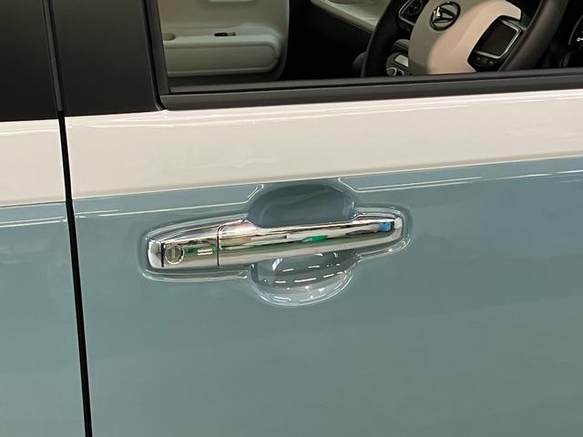 ムーヴキャンバスストライプスＧ　９型ディスプレイオーディオ　届出済未使用車衝突被害軽減ブレーキ　コーナーセンサー　９型ディスプレイオーディオ　フルセグ　Ｂｌｕｅｔｏｏｔｈ　ＵＳＢ　バックカメラ　両側電動スライドドア　前席シートヒーター　ＬＥＤ　ワイヤレス充電器　エコアイドル（滋賀県）の中古車