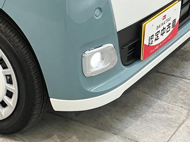 ムーヴキャンバスストライプスＧ　９型ディスプレイオーディオ　届出済未使用車衝突被害軽減ブレーキ　コーナーセンサー　９型ディスプレイオーディオ　フルセグ　Ｂｌｕｅｔｏｏｔｈ　ＵＳＢ　バックカメラ　両側電動スライドドア　前席シートヒーター　ＬＥＤ　ワイヤレス充電器　エコアイドル（滋賀県）の中古車