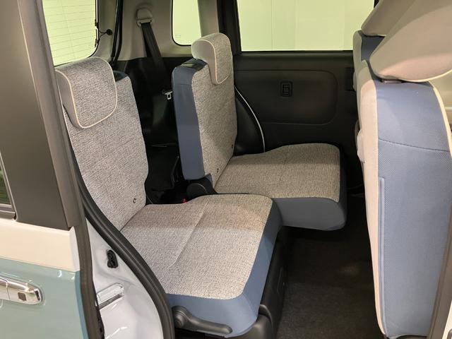 ムーヴキャンバスストライプスＧ　９型ディスプレイオーディオ　届出済未使用車衝突被害軽減ブレーキ　コーナーセンサー　９型ディスプレイオーディオ　フルセグ　Ｂｌｕｅｔｏｏｔｈ　ＵＳＢ　バックカメラ　両側電動スライドドア　前席シートヒーター　ＬＥＤ　ワイヤレス充電器　エコアイドル（滋賀県）の中古車