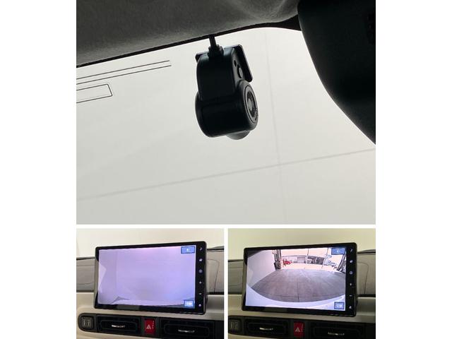 ムーヴキャンバスストライプスＧ　１０型ナビ　前後ドラレコ　届出済未使用車衝突被害軽減ブレーキ　１０型フルセグナビ　ＤＶＤ　Ｂｌｕｅｔｏｏｔｈ　ＵＳＢ　バックカメラ　前後ドラレコ　両側電動スライドドア　ＬＥＤ　オートライト　オートエアコン　前席シートヒーター　エコアイドル（滋賀県）の中古車