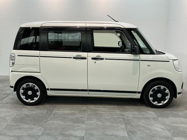 ムーヴキャンバスＧブラックアクセントリミテッドＳＡ３　８型ナビ　Ｐカメラ衝突被害軽減ブレーキ　８型フルセグナビ　ＤＶＤ再生　Ｂｌｕｅｔｏｏｔｈ　ＵＳＢ　パノラマカメラ　ドラレコ　両側電動スライドドア　ＬＥＤ　オートライト　オートエアコン　電動格納式ミラー　エコアイドル（滋賀県）の中古車