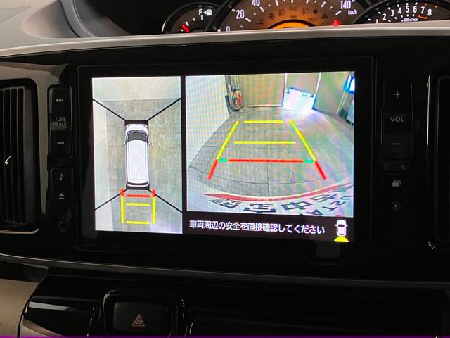 ムーヴキャンバスＧブラックアクセントリミテッドＳＡ３　８型ナビ　Ｐカメラ衝突被害軽減ブレーキ　８型フルセグナビ　ＤＶＤ再生　Ｂｌｕｅｔｏｏｔｈ　ＵＳＢ　パノラマカメラ　ドラレコ　両側電動スライドドア　ＬＥＤ　オートライト　オートエアコン　電動格納式ミラー　エコアイドル（滋賀県）の中古車