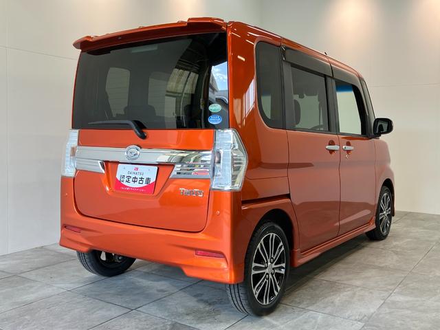 タントカスタムＲＳトップエディションＳＡ２　ターボ　８型ナビ衝突被害軽減ブレーキ　８型フルセグナビ　Ｂｌｕｅｔｏｏｔｈ　ＤＶＤ再生　ＵＳＢ　バックカメラ　ドラレコ　両側電動スライドドア　ＬＥＤ　オートライト　スマートキー　電動格納式ミラー　エコアイドル（滋賀県）の中古車