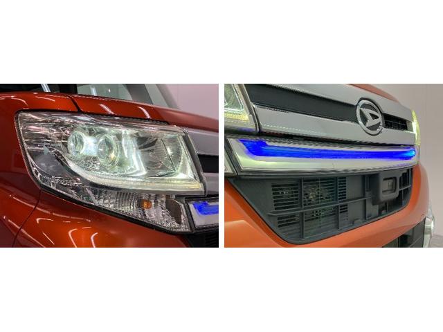 タントカスタムＲＳトップエディションＳＡ２　ターボ　８型ナビ衝突被害軽減ブレーキ　８型フルセグナビ　Ｂｌｕｅｔｏｏｔｈ　ＤＶＤ再生　ＵＳＢ　バックカメラ　ドラレコ　両側電動スライドドア　ＬＥＤ　オートライト　スマートキー　電動格納式ミラー　エコアイドル（滋賀県）の中古車