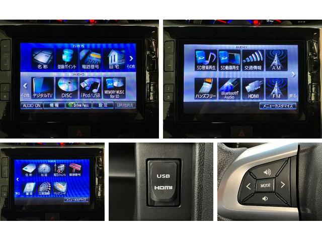 タントカスタムＲＳトップエディションＳＡ２　ターボ　８型ナビ衝突被害軽減ブレーキ　８型フルセグナビ　Ｂｌｕｅｔｏｏｔｈ　ＤＶＤ再生　ＵＳＢ　バックカメラ　ドラレコ　両側電動スライドドア　ＬＥＤ　オートライト　スマートキー　電動格納式ミラー　エコアイドル（滋賀県）の中古車