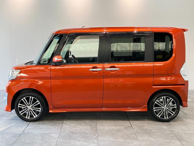 タントカスタムＲＳトップエディションＳＡ２　ターボ　８型ナビ衝突被害軽減ブレーキ　８型フルセグナビ　Ｂｌｕｅｔｏｏｔｈ　ＤＶＤ再生　ＵＳＢ　バックカメラ　ドラレコ　両側電動スライドドア　ＬＥＤ　オートライト　スマートキー　電動格納式ミラー　エコアイドル（滋賀県）の中古車