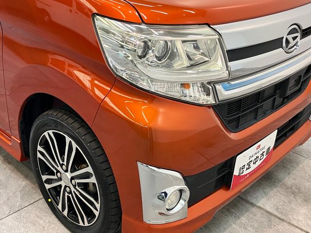 タントカスタムＲＳトップエディションＳＡ２　ターボ　８型ナビ衝突被害軽減ブレーキ　８型フルセグナビ　Ｂｌｕｅｔｏｏｔｈ　ＤＶＤ再生　ＵＳＢ　バックカメラ　ドラレコ　両側電動スライドドア　ＬＥＤ　オートライト　スマートキー　電動格納式ミラー　エコアイドル（滋賀県）の中古車