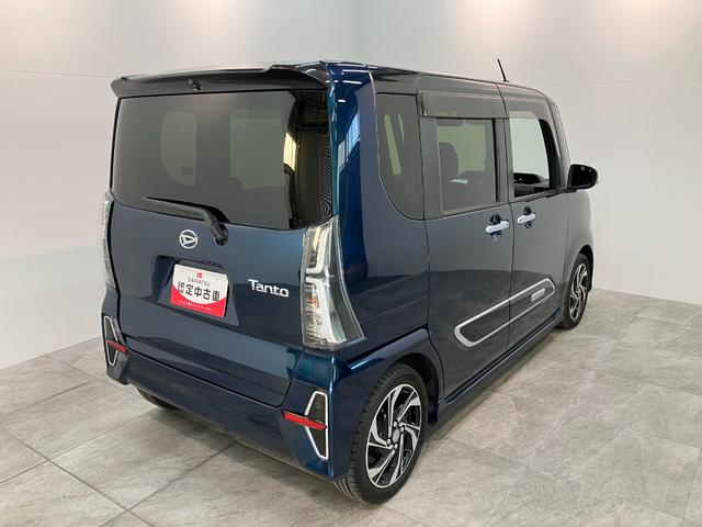 タントカスタムＲＳスタイルセレクション　９型ナビ　パノラマカメラ衝突被害軽減ブレーキ　コーナーセンサー　フルセグナビ　Ｂｌｕｅｔｏｏｔｈ　ＤＶＤ再生　ＵＳＢ　パノラマカメラ　前後ドラレコ　フリップダウンモニター　両側電動スライドドア　前席シートヒーター　クルコン（滋賀県）の中古車