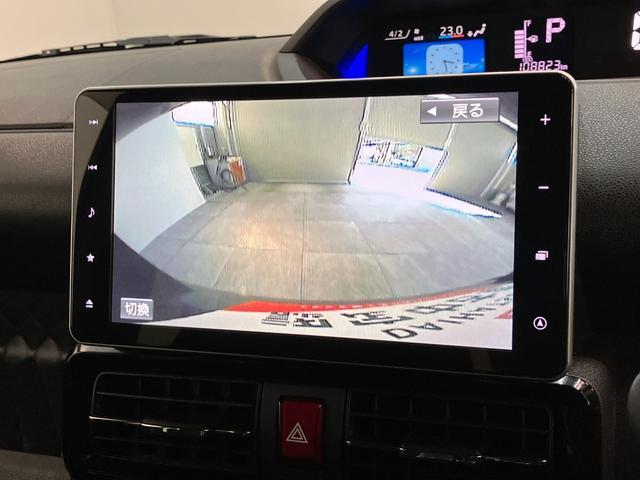 タントカスタムＲＳスタイルセレクション　９型ナビ　パノラマカメラ衝突被害軽減ブレーキ　コーナーセンサー　フルセグナビ　Ｂｌｕｅｔｏｏｔｈ　ＤＶＤ再生　ＵＳＢ　パノラマカメラ　前後ドラレコ　フリップダウンモニター　両側電動スライドドア　前席シートヒーター　クルコン（滋賀県）の中古車