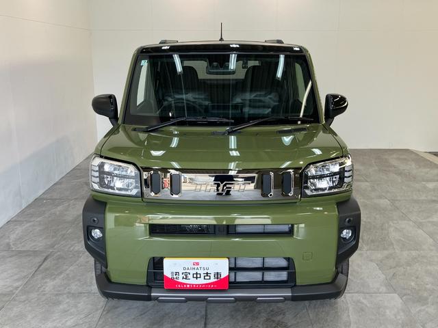 タフトＧダーククロムベンチャー　１０型フルセグナビ　届出済未使用車衝突被害軽減ブレーキ　コーナーセンサー　１０インチフルセグナビ　ＤＶＤ再生　Ｂｌｕｅｔｏｏｔｈ　ＵＳＢ　バックカメラ　前後ドラレコ　前席シートヒーター　ＬＥＤ　レーダークルーズコントロール（滋賀県）の中古車